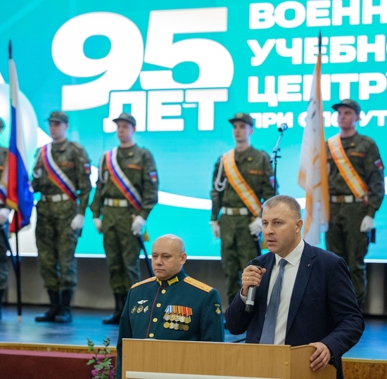 Военному учебному центру при СПбГУТ 95 лет