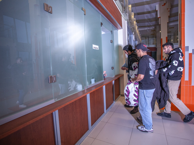 В главном корпусе СПбГУТ открылись новые гардеробы